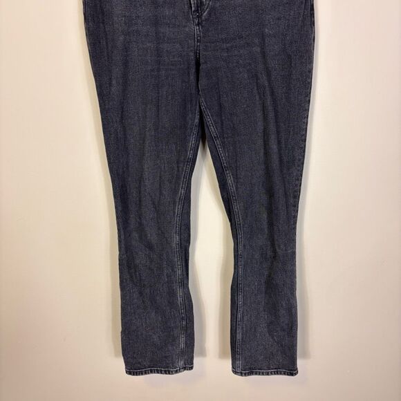Abercrombie & Fitch The 90's Slim Straight Ultra High Rise Black Jeans 28 Short - Picture 4 of 6